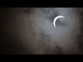 April 8th eclipse, N. Texas (a bit earlier before totality)