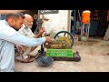 Oil Diesel Engine - Starting Oil Diesel Engine Ruston - Startup Ruston Diesel Engine