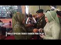 FULL Upacara Tradisi Sangkur Pora TNI AD | Pernikahan Arcita dan Teguh | 1 Juni 2023