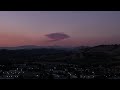 Wildfire Flames Near Healdsburg Seen from Santa Rosa