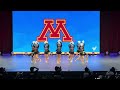 University of Minnesota Dance Team Pom 2024