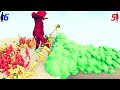 300x RED people + 1x Red GIANT vs EVERY GODS - Totally Accurate Battle Simulator.