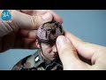 Unboxing video of D80169 WWII German 12th SS Panzer Division MG42 gunner