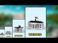 LEGO White House in Different Scales | Comparison