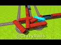 SIX TRAINS CROSSED THE DOUBLE TWISTED ROUND CIRCLE⭕️RAILROAD TRACKS ▶️ Train Simulator | CrazyRails