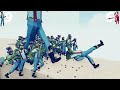100x POLICE ZOMBIES + 1x GIANT vs EVERY GOD - Totally Accurate Battle Simulator TABS