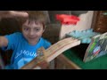 Huge Thomas and Friends Wooden Railway Track Build