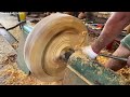 Build A Wooden Large Displacement Motorcycles Ratio 1:1 //Amazing Woodworking Ideas And Skills.