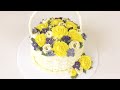 Amazing FLOWER BASKET Cake Decorating