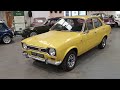 1971 FORD ESCORT 1300 GT | MATHEWSONS CLASSIC CARS | 22 & 23 APRIL 2022