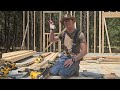 We Have A BIG Announcement! | Pushing Hard On Wall Framing | Building Our Off-Grid House (By Hand)