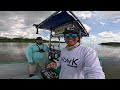 Cuando los GIGANTES ATACAN a lado de la Lancha! | Pesca de Sábalos (Tarpon)