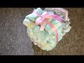 Handmade diaper stroller