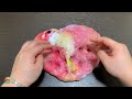 EYE SHADOW AND GLITTER AND CLAY ! Mixing Random Things Into GLOSSY Slime #5170
