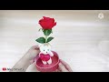 Waste Bottle Decoration Idea | DIY Valentine gift  #bestoutofwaste
