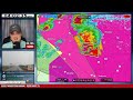 🔴TORNADO ON THE GROUND! With LIVE Storm Chaser