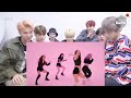 BTS Reaction BLACKPINK - 'How You Like That' DANCE PracticeB