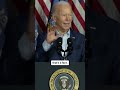 Biden takes jabs at Trump during speech in Scranton, Pennsylvania #shorts