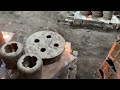 Incredible Skills of casting a Belt Pulley Wheel || V Belt Pulley Casting process with Sand Mold
