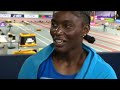 Women's 100m Semi-Finals | Shelly ann fraser pryce battles Sha'carri & Julien Alfred Insane faceoff