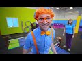 Blippi Learns Circus Tricks - Trampoline! | Blippi - Kids Playground | Educational Videos for Kids