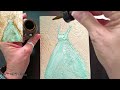 *Easy* texture paste and stencils | DIY textured art