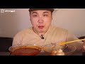 ASMR of extremely spicy chicken feet soup-real sound eating program