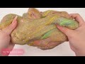 Mixing All My Slime l How To Make Rainbow Umbrella Bathtub With Glitter Slime Cutting ASMR | By YoYo