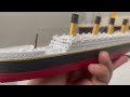 Titanic, HMHS Britannic, Carpathia. All Ships Lined up Reviwed According to Size.