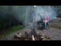 Scrambled Pancakes #vanlife | Roan Mtn State Park Campground | Americano Steak House  Review