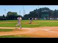 7/14/2024 Home run to Dead Center for the USC baseball Prospect Camp at Windrow Park in Irvine, CA