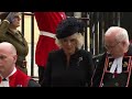 Senior Royals arrive at Westminster Abbey for funeral of Queen Elizabeth II - @BBCNews