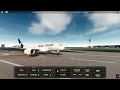 WORKING AS A PILOT ON A ROBLOX AIRLINE!