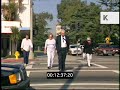 1990s Los Angeles Intersection Street Traffic