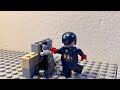 Captain America .VS. Crossbones. | LEGO STOP MOTION.