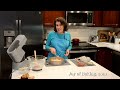 Cherry Almond Coffee Cake Recipe Demonstration - Joyofbaking.com