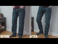 How To EASILY Tailor Your Baggy Jeans