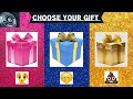 Choose Your Gift...! Pink, Blue or Gold 💗💙⭐️ How Lucky Are You? 😱 Quiz Rainbow KhubiPehlwan