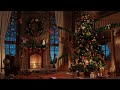 Christmas Music Ambience with Instrumental Christmas Music & Crackling Fireplace