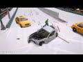 GTA 4 WINTER CRASH TEST OF REAL CARS #103