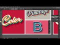 Retro Text Effect in Adobe Illustrator | Striped Text | Graphic design