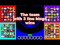Bingo Game ~200 countries marble race #36~ in Algodoo | Marble Factory