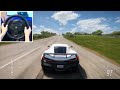 Rimac Nevera | Forza Horizon 5 | Steering Wheel Gameplay