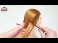 Simple Heart Hairstyles | 3 Different Half Up Half Down Hairstyles | Open Hair Hairstyle Easy