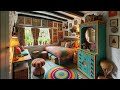 Retro Style Colorful Eclectic Maximalist Interior Design Style Ideas
