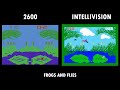All Atari 2600 Vs 5200 Vs Intellivision Vs Colecovision Games Compared Side By Side