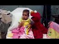 Baby O meets ELMO