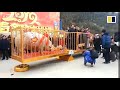 China’s new year ‘pig king’ weighs in at nearly a tonne