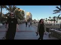 🇪🇸 🏖️MALAGA malagueta BEACH FEBRUARY 2024 MALAGUETA Walking Tour Malaga 🌴 SPAIN Costa del Sol 🇪🇸