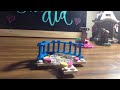 Olivia's hamster park stop motion build!